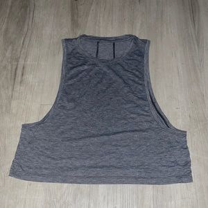 Lululemon muscle crop tank top